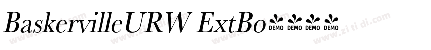 BaskervilleURW ExtBo字体转换